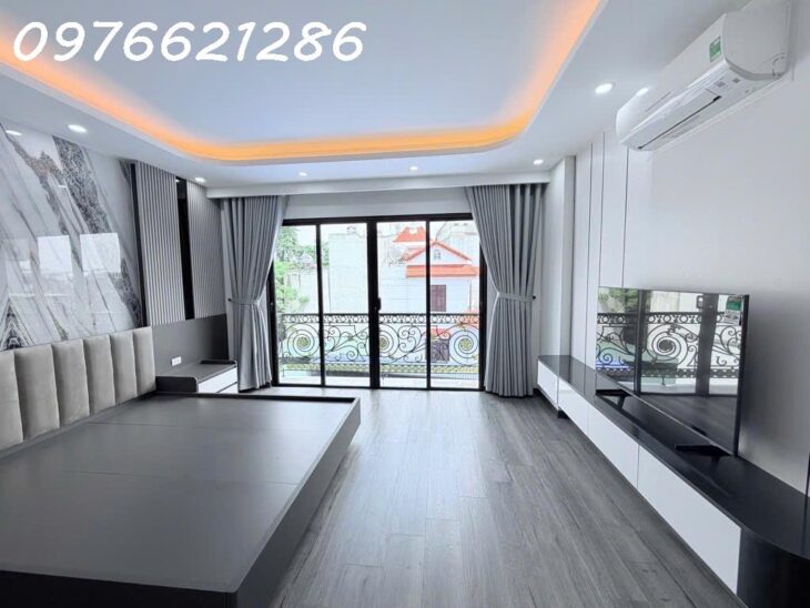 🏠 Bán nhà LÕI NGỌC THỤY – 48m² – MT 4.6m – 6 tầng – Thang máy – Full nội thất – Ô tô vào nhà – Gần