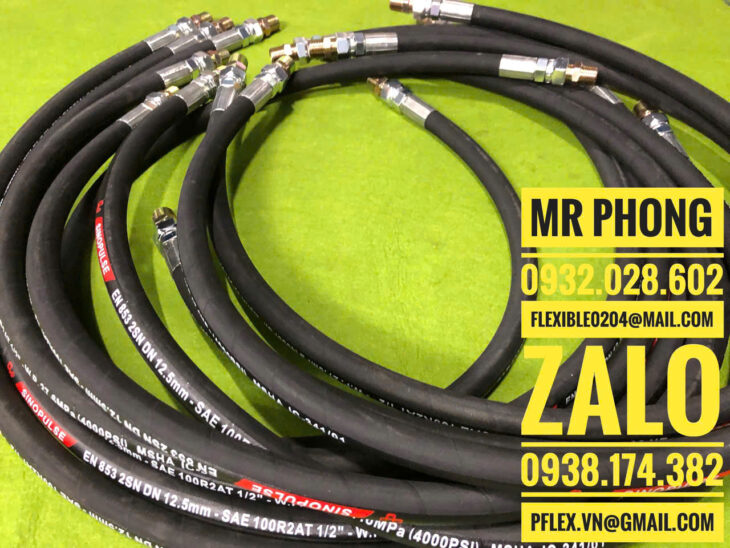 dây mềm thủy lực – dây mềm dẫn dầu thủy lực- dây thủy lực cao áp