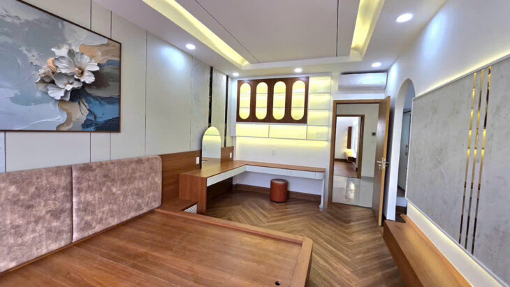BÁN NHÀ MỚI 3 TẦNG THIẾT KẾ SANG TRỌNG FULL NỘI THẤT KĐT MỸ GIA GÓI 3, NHA TRANG.