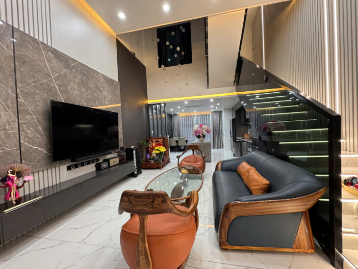 Bán nhà phố cao cấp standard – full nội thất – 4 phòng ngủ, 3 tầng ,Tân phước khánh,Tân Uyên