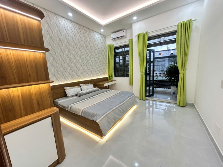 NHÀ NGANG KHỦNG 5.5X20M, 3 LẦU FULL NỘI THẤT, ĐƯỜNG LỚN THÔNG