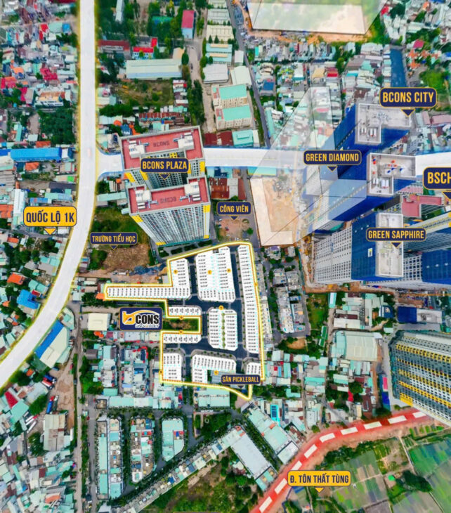 BCONS UNI VALLEY – NHÀ PHỐ SIÊU ĐÔ THỊ GIỮA LÀNG ĐẠI HỌC, PHƯỜNG ĐÔNG HÒA, TP DĨ AN, TỈNH BÌNH DƯƠNG