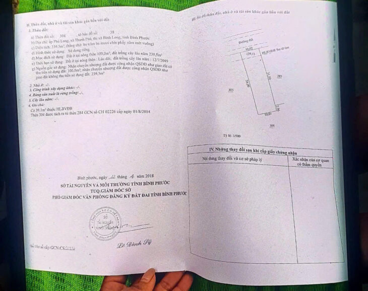 BÁN ĐẤT PHÚ LONG – VỊ TRÍ ĐẸP, GIÁ RẺ CHỈ HƠN 1 TỶ- BÌNH LONG – BÌNH PHƯỚC