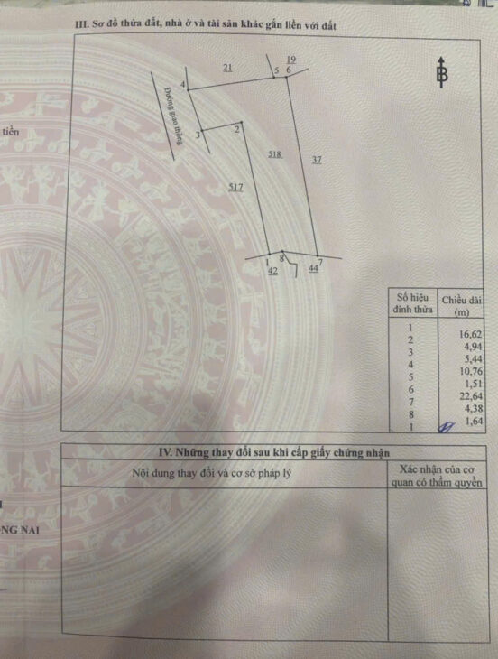 Bán nhà cấp 4 – P. Hiệp Hoà-0909808615