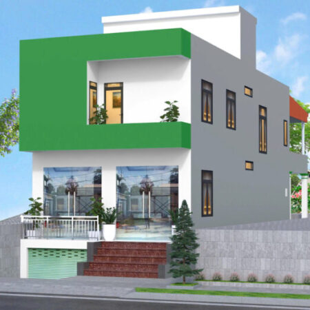 CHO THUÊ NHÀ NGUYÊN CĂN 2 TẦNG MẶT TIỀN QUỐC LỘ 1A – TRÚC LÂM, THỊ XÃ NGHI SƠN, THANH HÓA