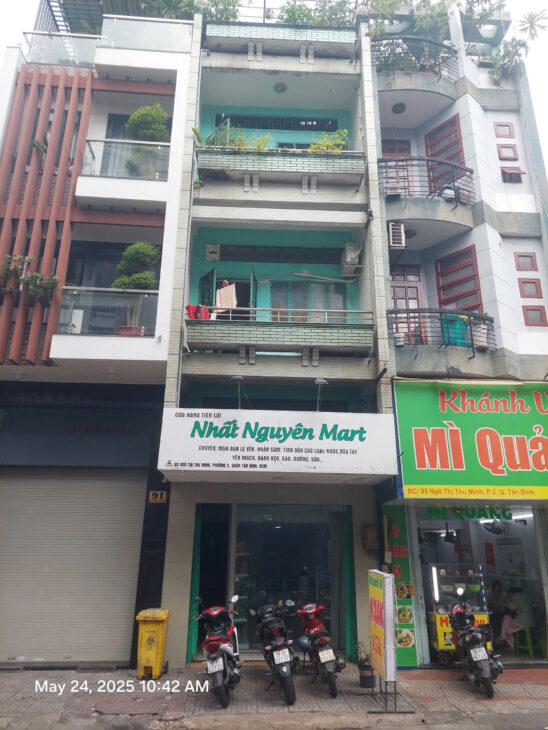 [Tân Bình] Nhà mặt tiền mặt phố Ngô Thị Thu Minh chợ Phạm Văn Hai kinh doanh sầm uất
