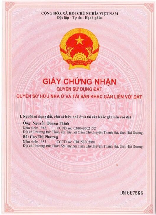 ĐẤT ĐẸP- GIÁ TỐT – BÁN GẤP LÔ ĐẤT ĐẸP – Cửu Việt, TT Trâu Quỳ, Gia Lâm, HN