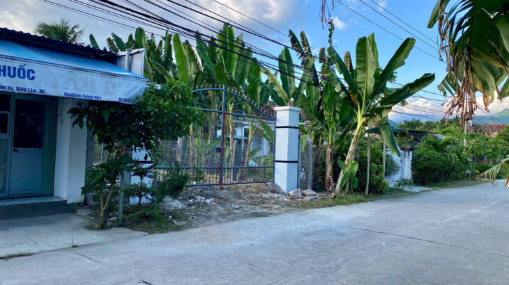 BÁN LÔ ĐẤT MẶT TIỀN ĐƯỜNG SÔNG CÁI, DIÊN LÂM, DIÊN KHÁNH.