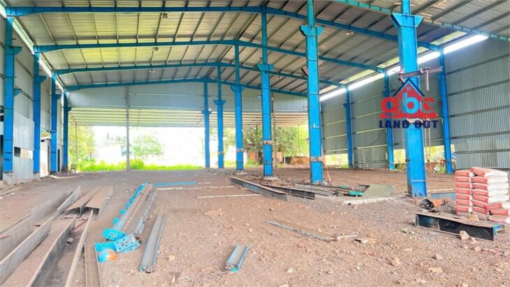 X129 bán nhà xưởng trên diện tích đất rộng 4000m2, chuyển đổi mục đích sản xuất