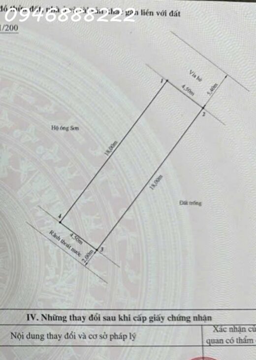 Lô đất siêu đẹp mặt đường Trại Lẻ – Vị trí đẹp kinh doanh tốt