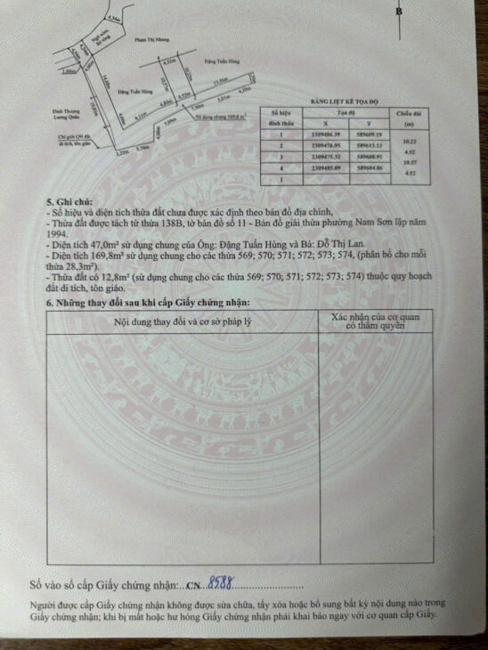 CHỈ 800TR/LÔ – BÁN NHANH 6 LÔ ĐẤT ĐẸP – LƯƠNG QUÁN, AN DƯƠNG, HẢI PHÒNG