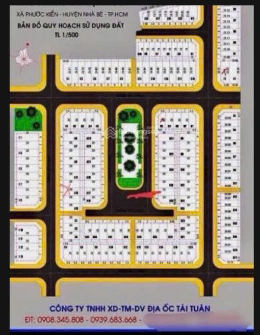 Chính chủ bán nhanh lô đất nền dự án Lập Phúc xã Phước Kiển, Nhà Bè