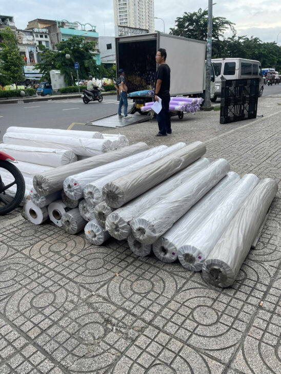 Báo giá Màng nhựa pvc trong suốt – làm vách ngăn lạnh , bao bì giá rẻ tại Đồng Nai