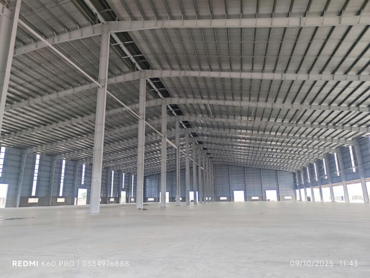 🏭 CHO THUÊ KHO XƯỞNG NGOÀI KCN QUẾ VÕ 3 – BẮC NINH 💥 Diện tích đa dạng: 3.000m² – 6.000m² – 9.700m