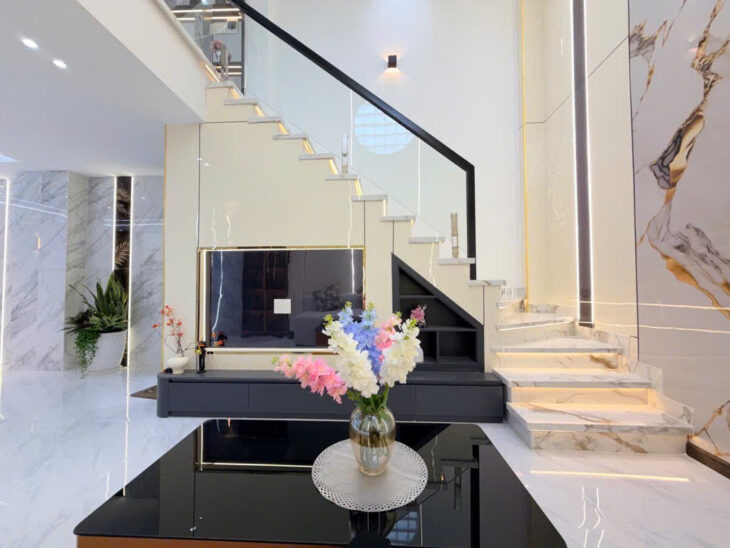 🔥NHÀ XÂY MỚI – 1 CĂN RA Ô TÔ TRÁNH – LÊ ĐỨC THỌ P. AN HỘI ĐÔNG (P16 GÒ VẤP) – 4 TẦNG 9×4.1M – HOÀN