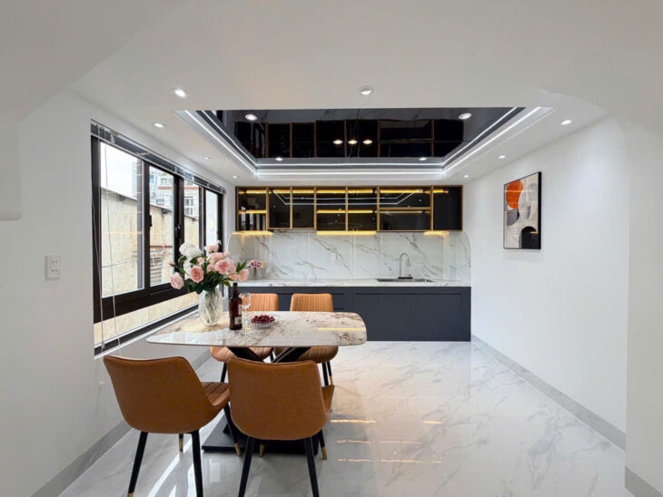 🔥NHÀ XÂY MỚI – 1 CĂN RA Ô TÔ TRÁNH – LÊ ĐỨC THỌ P. AN HỘI ĐÔNG (P16 GÒ VẤP) – 4 TẦNG 9×4.1M – HOÀN