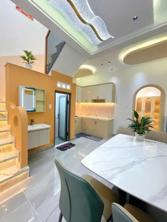 NHÀ MỚI 2 TẦNG – DT 56M2 – XE HƠI NGỦ TRONG NHÀ – SÁT AEON TÂN PHÚ – NHỈNH 5TỶ