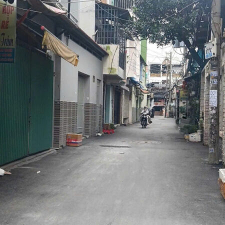 NHÀ TÂN PHÚ – GẦN CHỢ TÂN HƯƠNG – HẺM XE HƠI – 2 TẦNG – DT 44M² – NHỈNH 5 TỶ