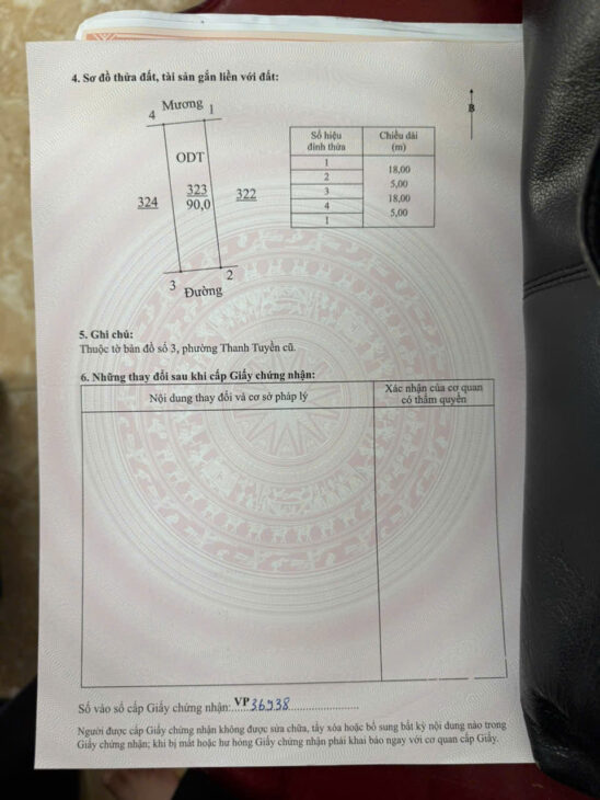 CẦN BÁN LÔ ĐẤT NÓNG HỔI – TỔ 2, PHƯỜNG THANH TUYỀN – HÀ NAM