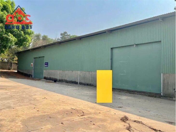 XT413 cho thuê nhà xưởng và đất rộng 4000m2, kết cấu xưởng kiên cố xa khu dân cư