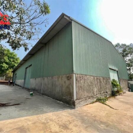 XT413 cho thuê nhà xưởng và đất rộng 4000m2, kết cấu xưởng kiên cố xa khu dân cư