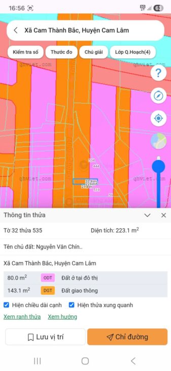 LÔ ĐẤT SIÊU ĐẸP – Chính Chủ Cần Bán Tại Xã Cam Thành Bắc, Cam Lâm, Khánh Hòa