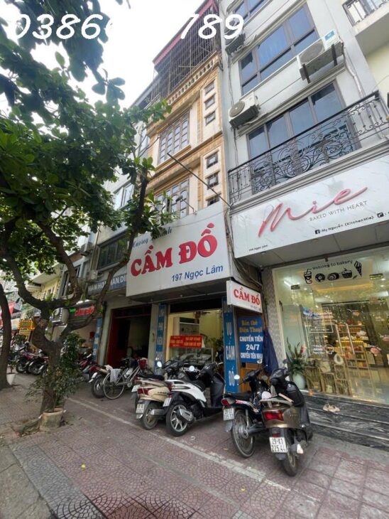 MẶT PHỐ NGỌC LÂM 56.4M² – MT 3.9M – 4 TẦNG – 21TỶ