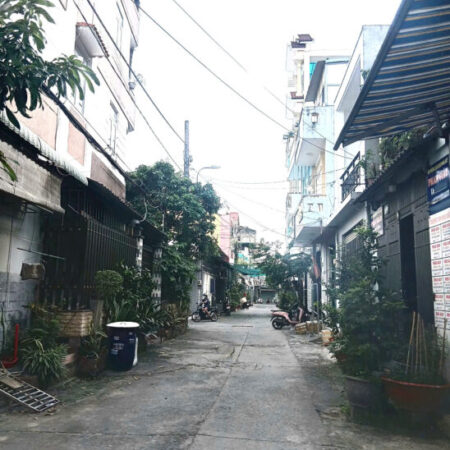 NHÀ 4 TẦNG – BỜ BAO TÂN THẮNG – DT 59M² (3.9X14M) – HẺM ĐẸP – PHƯỜNG SƠN KỲ – NHỈNH 6 TỶ