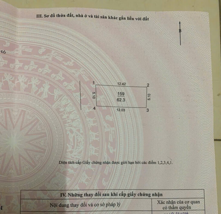 62,3M TẰNG MI – NAM HỒNG – ĐÔNG ANH