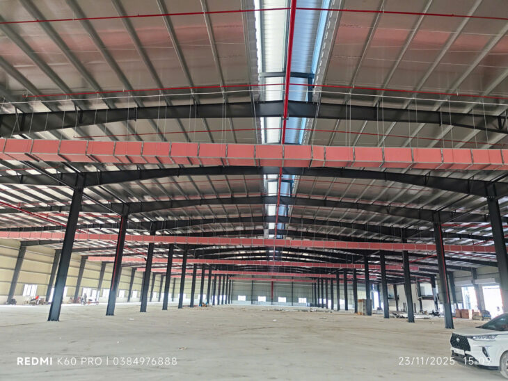 🏭 Cho thuê nhà xưởng KCN Bắc Ninh – Từ 2.000m² trở lên Xưởng 1 tầng,