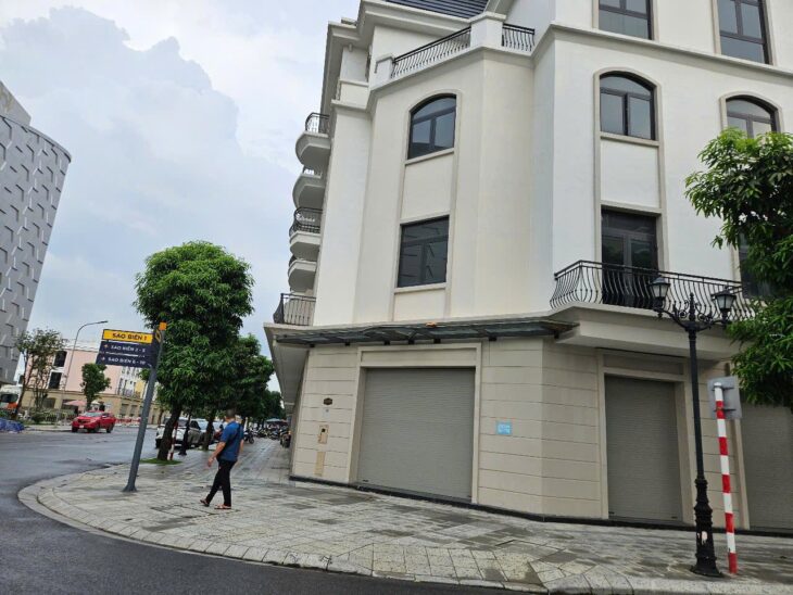 Cho thuê nhà 4 tầng lô góc đối diện vincom ocean park 2