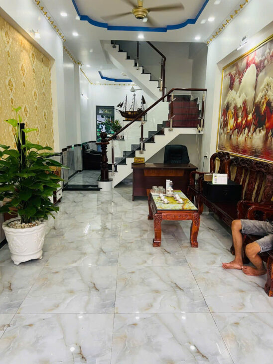 BÁN NHÀ 3 TẦNG TRỤC CHÍNH KDC PHÚ HỒNG ĐẠT, THUẬN AN – DIỆN TÍCH 60M² – GIÁ 4.55 TỶ