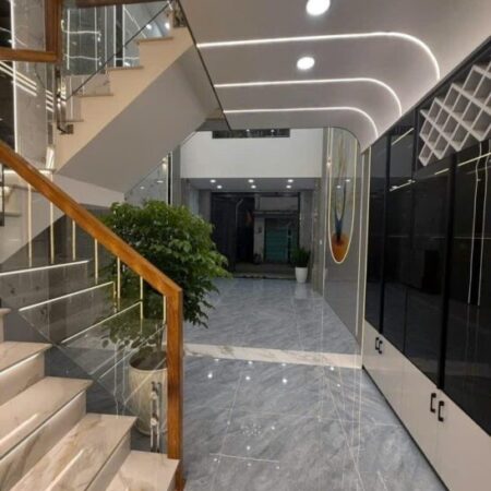 🏠NHÀ 5 TẦNG THIẾT KẾ SANG TRỌNG HIỆN ĐẠI – 62M2 – FULL NỘI THẤT- HẺM XE HƠI THÔNG HUỲNH THỊ HAI VÀ