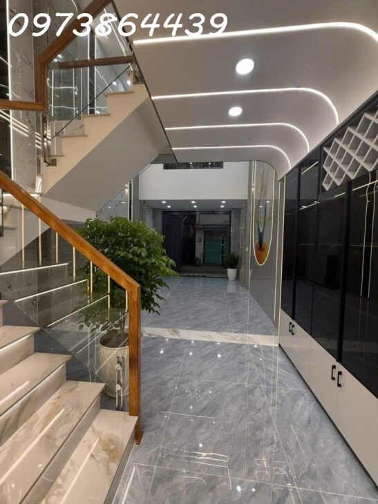 🏠NHÀ 5 TẦNG THIẾT KẾ SANG TRỌNG HIỆN ĐẠI – 62M2 – FULL NỘI THẤT- HẺM XE HƠI THÔNG HUỲNH THỊ HAI VÀ