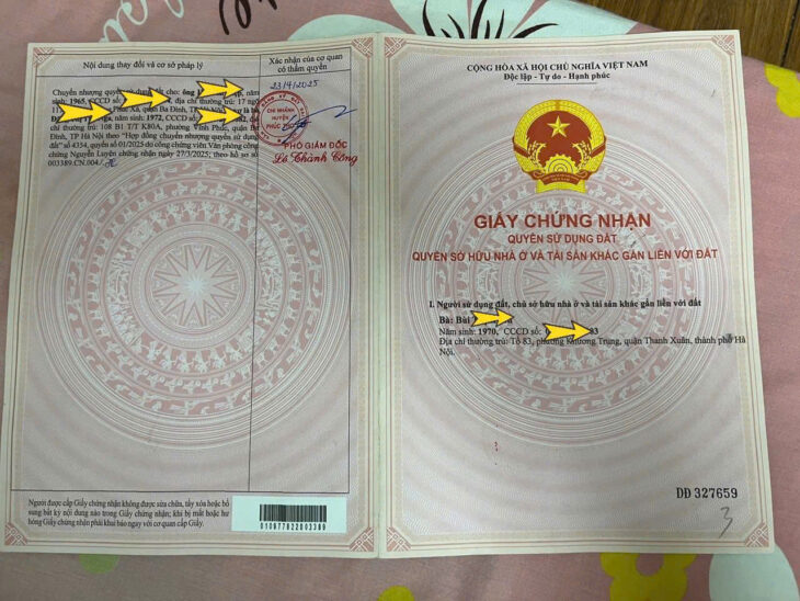 Cần bán đất 110,7 m2 full thổ cư – giá chỉ 4 tỷ 800 triệu – Huyện Phúc Thọ – Hà Nội