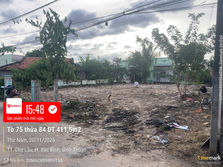 ĐẤT ĐẸP – GIÁ TỐT – Bán Đất Vị Trí Đắc Địa Thị Trấn Chợ Lầu, Bắc Bình, Bình Thuận