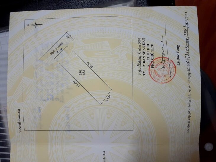 ĐẤT ĐẸP – GIÁ TỐT -CẦN BÁN GẤP LÔ ĐẤT TẠI SỐ 231 Lê Thánh Tông, P.Đông Sơn, TP. Thanh Hóa, Thanh Hóa