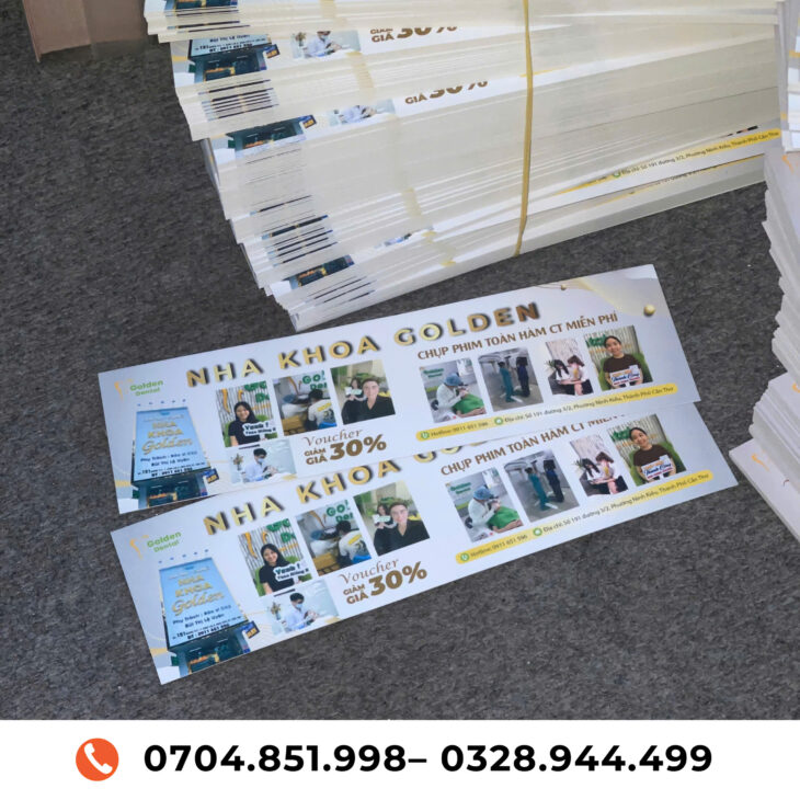 in voucher danh thiếp