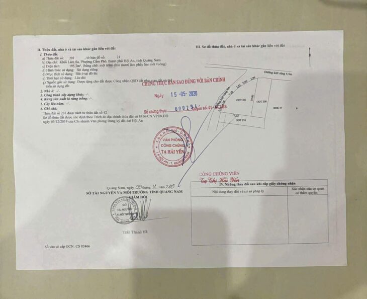 NHÀ ĐẸP – GIÁ TỐT –CẦN BÁN NHÀ BIỆT THỰ ĐẸP TẠI Phố Hai Bà Trưng, P.Cẩm An, Hội An, Quảng Nam