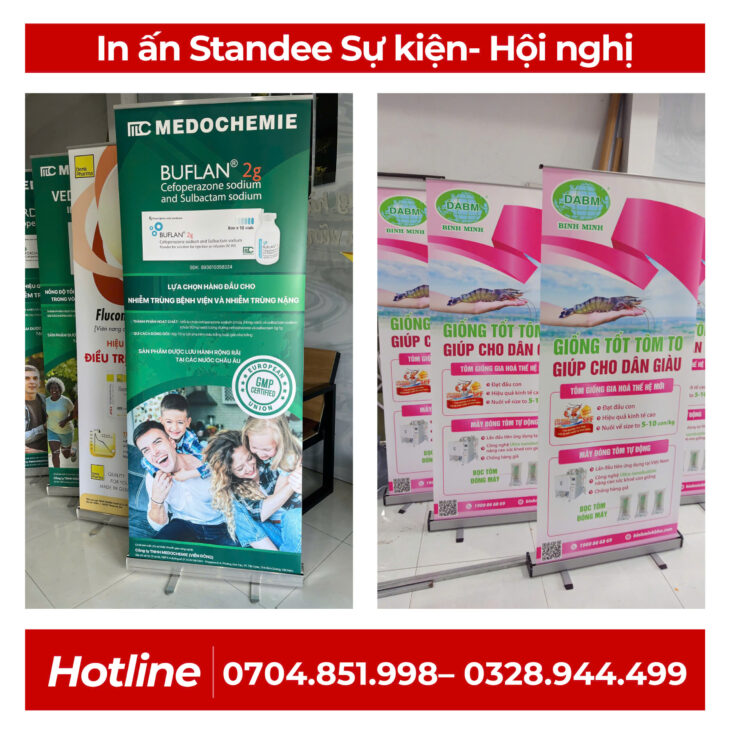 in standee cần thơ giá tốt