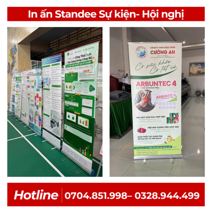 in standee cần thơ giá tốt