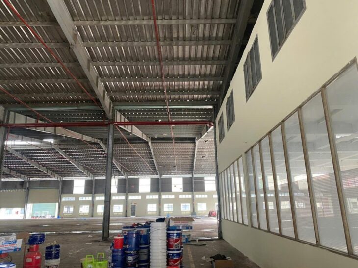 XT650 cho thuê xưởng sản xuất khung thép tiền chế, pháp lý đầy đủ giao xưởng liền