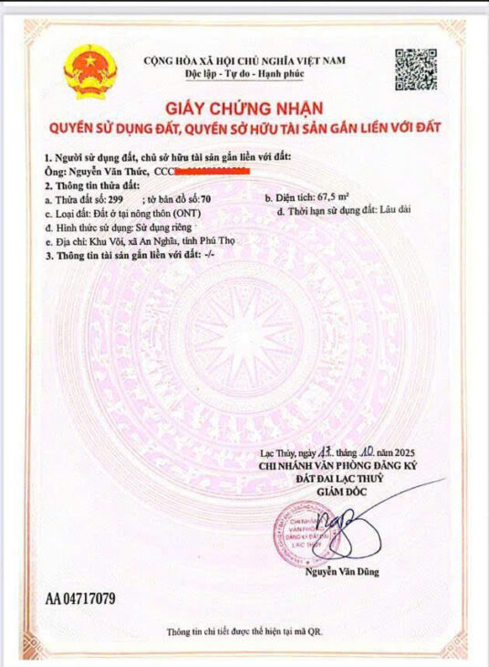 VK CK tôi được ông cha để lại mảnh đất 80m2 ở thị trấn tôi đi làm ăn xa nên cần bán gấp