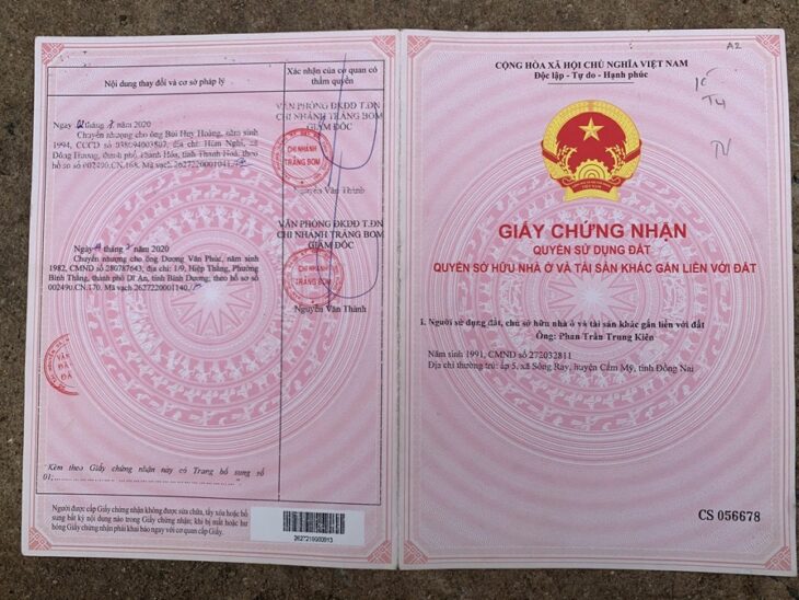 CHÍNH CHỦ CẦN BÁN Lô Đất Full Thổ Cư Tại Xã Hố Nai 3, Huyện Trảng Bom, Tỉnh Đồng Nai.