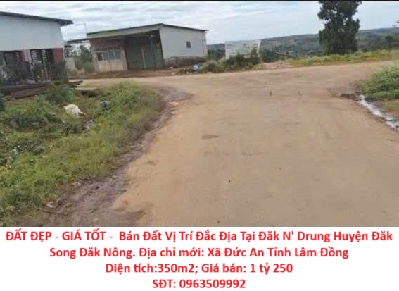 ĐẤT ĐẸP – GIÁ TỐT – Bán Đất Vị Trí Đắc Địa Tại Đăk N’ Drung Huyện Đăk Song Đăk Nông ĐẤT ĐẸP – GIÁ TỐT – Bán Đất Vị Trí Đắc Địa Tại Đăk N’ Drung Huyện Đăk Song Đăk Nông
