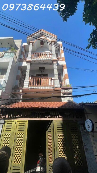 🏡 BÁN NHÀ ĐẸP 5 TẦNG – QUẬN 12 TẶNG FULL NỘI THẤT GỖ CAO CẤP – HẺM THÔNG 2 XE HƠI TRÁNH NHAU –