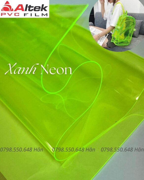 Màng nhựa PVC trong màu hàng sẵn tại kho