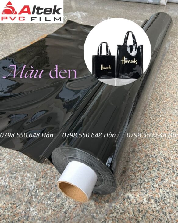 Màng nhựa PVC trong màu hàng sẵn tại kho