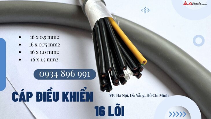 Cáp Tín Hiệu 20x 0.5 Mm2 Chống Nhiễu Đà Nẵng, Hà Nội, Hồ Chí Minh