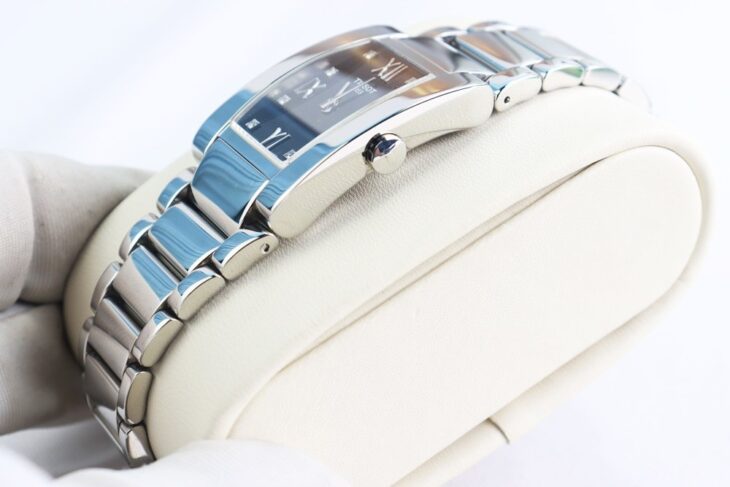 Đồng Hồ Tissot Nữ Mặt đen, cọc số giờ đính Kim Cương thiên nhiên – Fullbox…